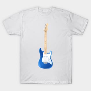 Sapphire Blue Electric Guitar Stratocaster Model T-Shirt